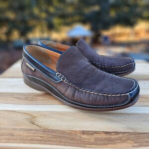 MEPHISTO Mens Baduard Cool Air Brown Slip On Casual Loafers Size 8